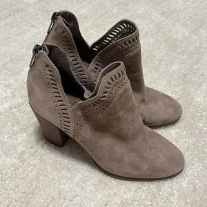 Vince camuto booties. Barely worn.